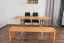 Table à manger Wooden Nature 414 | Bois de hêtre massif huilé | Plateau rustique | 160 x 90 cm | Style moderne