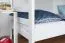 Lits superposés pour adultes "Easy Premium Line" K17/n, hêtre massif blanc, couchage : 90 x 190 cm (l x L), convertibles
