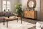 Table basse Kumeu 07 | Massif de hêtre cœur huilé | 80 x 80 x 48 cm | Design raffiné