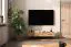 Meuble TV Kumeu 15 en bois de hêtre massif huilé - Dimensions : 35 x 144 x 45 cm (H x L x P)