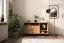 Commode en hêtre massif huilé | 2 portes, 3 tablettes | 80 x 144 x 45 cm | Série Wooden Nature Premium
