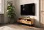 Meuble TV Kumeu 13, en bois de hêtre massif huilé - Dimensions : 50 x 144 x 45 cm (H x L x P)