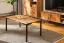 Table basse Kumeu 07 bois de hêtre massif huilé - Dimensions : 110 x 60 x 48 cm (L x P x H)