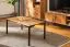 Table basse Kumeu 07 | Massif de hêtre cœur huilé | 80 x 80 x 48 cm | Design raffiné