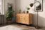 Commode Kumeu 47 en bois massif de cœur de hêtre huilé | 95 x 144 x 45 cm | Design premium