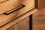 Vitrine Kumeu 55, en bois de hêtre massif huilé - Dimensions : 125 x 97 x 45 cm (H x L x P)
