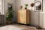 Commode Kumeu 51 en cœur de hêtre massif huilé - Dimensions : 125 x 97 x 45 cm (H x L x P)