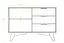 Commode Timaru 10 en bois de hêtre massif huilé - Dimensions : 65 x 90 x 40 cm (h x l x p)