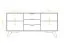 Commode Timaru 13 en bois de hêtre massif huilé - Dimensions : 65 x 134 x 40 cm (h x l x p)