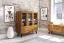 Vitrine Masterton 15 en chêne sauvage massif huilé | 140 x 136 x 45 cm | Design premium