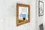 Miroir Tasman 26 en chêne sauvage massif huilé - Dimensions : 80 x 115 x 2 cm (h x l x p)