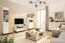 Vitrine Riemst 04 | Chêne/Blanc | 194 x 60 x 40 cm | Design moderne et fonctionnel