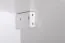 Mur de salon Kongsvinger 63, Couleur : Chêne Wotan / Blanc brillant - Dimensions : 200 x 310 x 40 cm (H x L x P), avec système Push-to-open