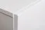 Armoire murale Raudberg 33 | Blanc brillant | 30 x 160 x 29 cm | 2 compartiments | Design moderne