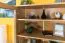 Vitrine en chêne massif naturel Aurornis 26 | 166 x 96 x 40 cm | Design moderne et qualité supérieure