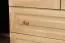 Armoire en bois de pin massif, naturel 011 - Dimensions 190 x 90 x 60 cm (H x L x P)