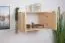 Armoire murale en pin massif naturel 022 | 50 x 80 x 60 cm | Design moderne | Artisanat de qualité
