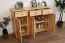 Buffet, Pin massif, Largeur: 118 cm, Couleur: Naturel