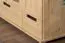 Armoire penderie pin massif naturel 008 | 190 x 133 x 60 cm | Rangement optimisé