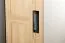 Armoire penderie pin massif naturel 008 | 190 x 133 x 60 cm | Rangement optimisé