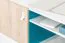 Chambre enfant complète 6 pièces | Design moderne | Chêne, blanc et bleu | Série Aalst