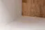 Armoire penderie Segnas 16 | Style campagne chic | Pin blanc & chêne brun | 198 x 171 x 53 cm
