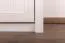 Rehausse de vitrine pour commode Segnas, Couleur : Pin blanc / Chêne brun - 111 x 130 x 35 cm (h x l x p)