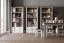 Commode style campagne 3 portes | Pin blanc & chêne brun | 88 x 130 x 43 cm | Série Segnas