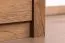 Commode 3 portes Selun 03 | Chêne brun foncé | 80 x 130 x 43 cm | Style moderne et fonctionnel