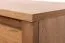 Commode 3 portes Selun 03 | Chêne brun foncé | 80 x 130 x 43 cm | Style moderne et fonctionnel