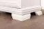 Commode Sentis 01, Couleur : Pin blanc - 97 x 88 x 46 cm (h x l x p)