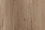 Banc avec rangement Sagone 04, couleur : chêne brun foncé / blanc - Dimensions : 47 x 50 x 35 cm (h x l x p)
