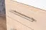 Caisson mobile Banjaran 36 | chêne Sonoma / blanc | 66 x 45 x 40 cm | 4 tiroirs sur roulettes
