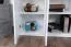 Commode Alard 06 blanche | Design moderne sans poignées | 94 x 120 x 40 cm | Idéale chambre ado