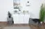 Commode Alard 06 blanche | Design moderne sans poignées | 94 x 120 x 40 cm | Idéale chambre ado