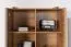 Buffet haut Atule 04 | Chêne / Gris | 137 x 90 x 42 cm | Design industriel raffiné