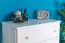 Commode Junco 144 en pin massif blanc | 4 tiroirs spacieux | 100 x 80 x 42 cm | Design moderne