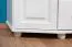 Commode en pin massif blanc Junco 167 | 4 tiroirs, 6 niches | 100 x 120 x 47 cm | Style moderne