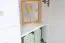 Commode en bois de pin massif blanc Junco 169 | 3 tiroirs & 4 compartiments | 78 x 140 x 47 cm