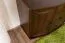 Commode 3 tiroirs et 4 compartiments Junco 171 | Pin massif noyer | 78 x 100 x 47 cm | Montage facile