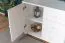 Commode pin massif blanc Junco 178 | 3 tiroirs, 2 compartiments | 78x90x42 cm | Montage facile | Stable et spacieuse