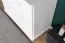 Commode pin massif blanc Junco 178 | 3 tiroirs, 2 compartiments | 78x90x42 cm | Montage facile | Stable et spacieuse