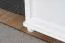 Commode pin massif blanc Junco 178 | 3 tiroirs, 2 compartiments | 78x90x42 cm | Montage facile | Stable et spacieuse