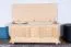 Coffre en pin massif naturel | Design moderne | 50 x 120 x 48 cm | Rangement robuste