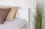 Lit pour adolescent blanc en pin massif 112 | 180 x 200 cm | Sommier inclus | Montage rapide | Design moderne