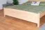 Hêtre Bois massif Lit 160 x 200 cm Naturel