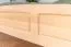 Hêtre Bois massif Lit 160 x 200 cm Naturel