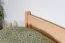 Hêtre Bois massif Lit 160 x 200 cm Naturel