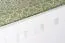 Lit simple moderne, lit d'appoint blanc en pin massif 68, sommier à lattes inclus, surface de couchage 100 x 200 cm, robuste et durable, montage facile