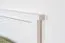 Lit junior moderne en pin massif 69 | Blanc | 180 x 200 cm | Sommier inclus | Haute stabilité